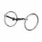 Tabelo SS 3-PC Ring Snaffle w/ Sweet Iron