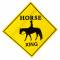 Gatsby Horse Crossing Sign- Western