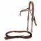 TABELO Knotted Browband Bridle with Rawhide
