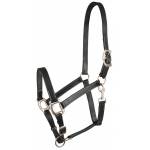 Gatsby Adjustable Leather Halter with Snap